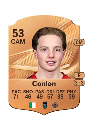 Conlon - 53 - Rare EA FC 27 card