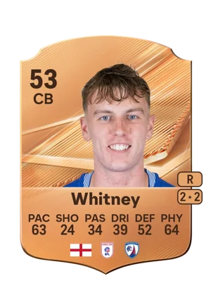 Whitney - 53 - Rare EA FC 27 card
