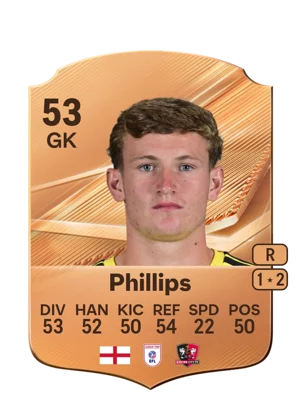 Phillips - 53 - Rare EA FC 27 card