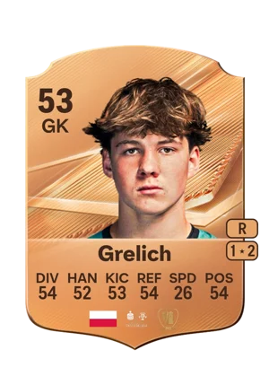 Grelich - 53 - Rare EA FC 27 card