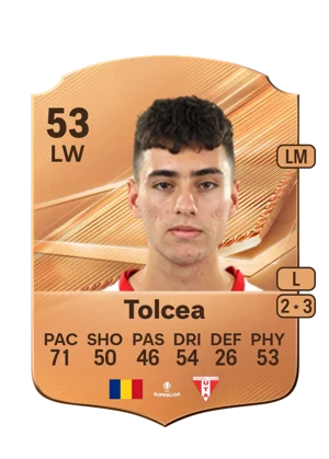 Tolcea - 53 - Rare EA FC 27 card
