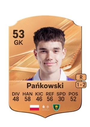 Pańkowski - 53 - Rare EA FC 27 card