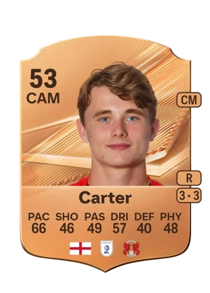 Carter - 53 - Rare EA FC 27 card