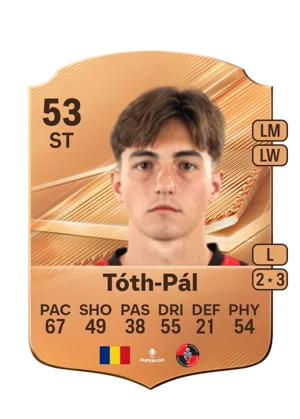 Tóth-Pál - 53 - Rare EA FC 27 card