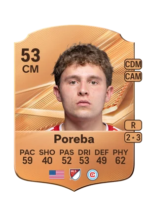 Poreba - 53 - Rare EA FC 27 card
