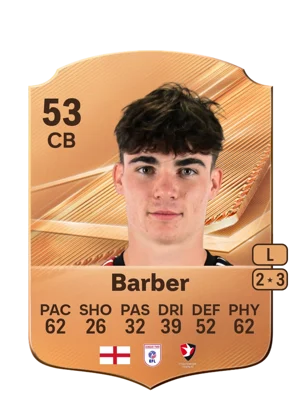 Barber - 53 - Rare EA FC 27 card