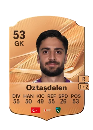 Öztaşdelen - 53 - Rare EA FC 27 card