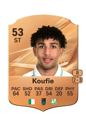 Koufie - 53 - Rare EA FC 27 card