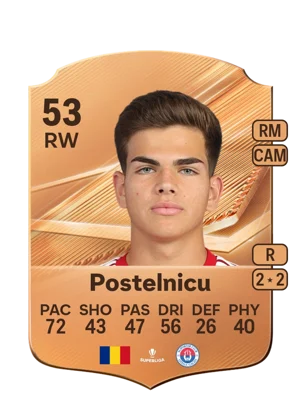 Postelnicu - 53 - Rare EA FC 27 card