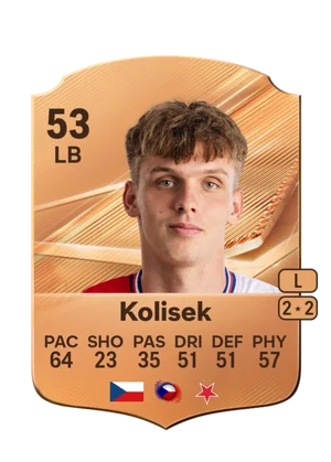 Kolisek - 53 - Rare EA FC 27 card