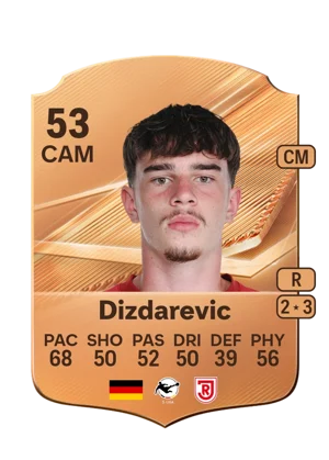 Dizdarevic - 53 - Rare EA FC 27 card