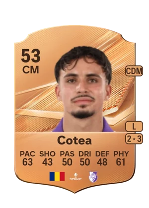 Cotea - 53 - Rare EA FC 27 card