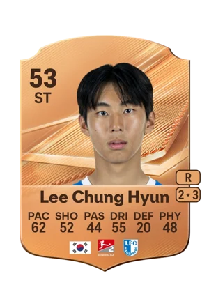 Lee Chung Hyun - 53 - Rare EA FC 27 card