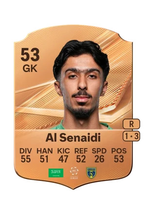 Al Senaidi - 53 - Rare EA FC 27 card