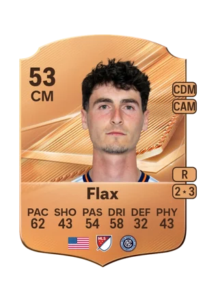 Flax - 53 - Rare EA FC 27 card