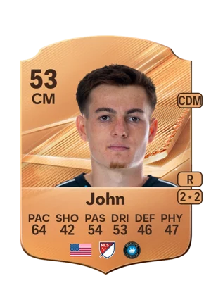 John - 53 - Rare EA FC 27 card