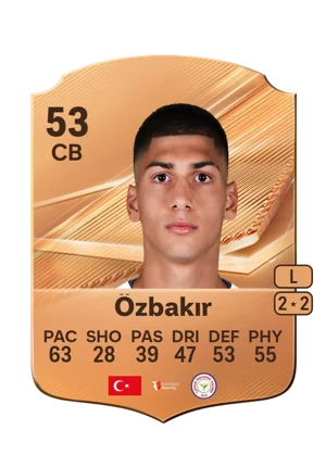 Özbakır - 53 - Rare EA FC 27 card