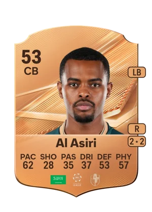 Al Asiri - 53 - Rare EA FC 27 card