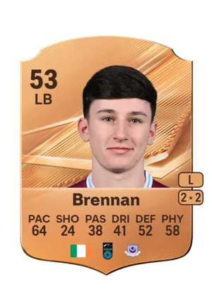 Brennan - 53 - Rare EA FC 27 card