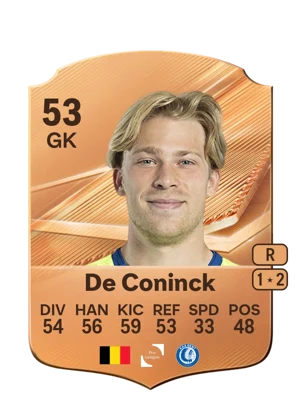 De Coninck - 53 - Rare EA FC 27 card