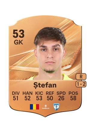 Ștefan - 53 - Rare EA FC 27 card