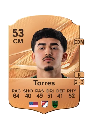 Torres - 53 - Rare EA FC 27 card
