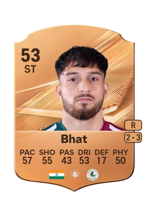 Bhat - 53 - Rare EA FC 27 card