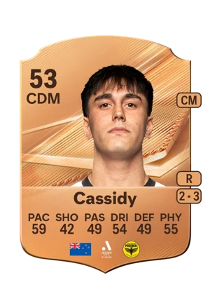 Cassidy - 53 - Rare EA FC 27 card