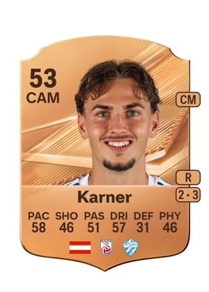Karner - 53 - Rare EA FC 27 card