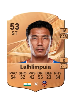 Lalhlimpuia - 53 - Rare EA FC 27 card