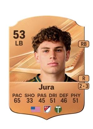 Jura - 53 - Rare EA FC 27 card