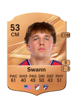 Swann - 53 - Rare EA FC 27 card