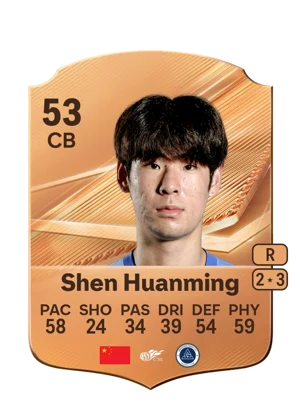 Shen Huanming - 53 - Rare EA FC 27 card