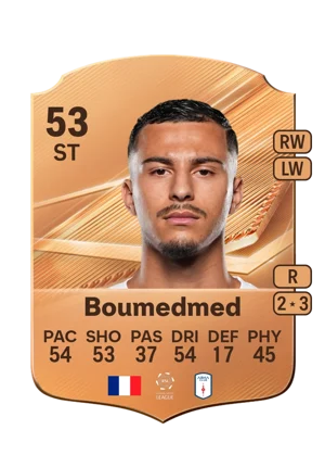 Boumedmed - 53 - Rare EA FC 27 card