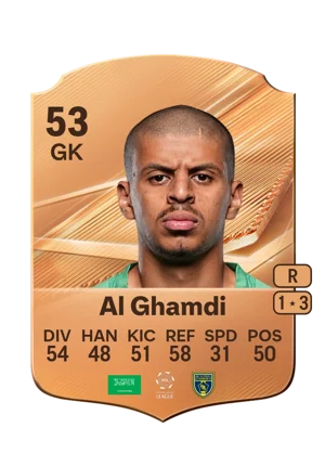 Al Ghamdi - 53 - Rare EA FC 27 card