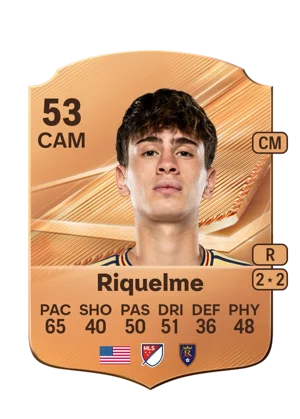 Riquelme - 53 - Rare EA FC 27 card