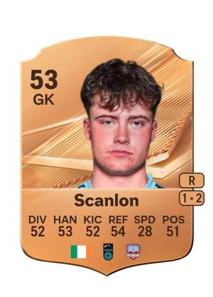 Scanlon - 53 - Rare EA FC 27 card