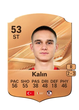 Kalın - 53 - Rare EA FC 27 card