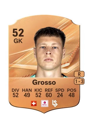 Grosso - 52 - Rare EA FC 27 card