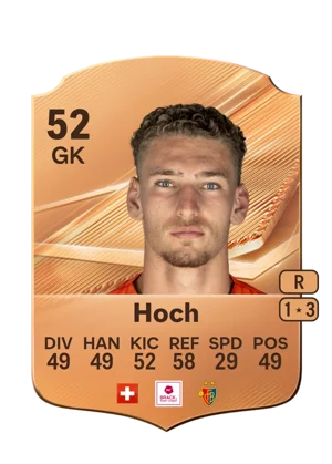 Hoch - 52 - Rare EA FC 27 card