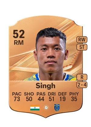Singh - 52 - Rare EA FC 27 card