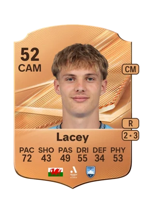 Lacey - 52 - Rare EA FC 27 card