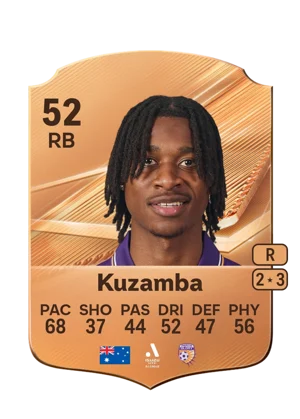 Kuzamba - 52 - Rare EA FC 27 card