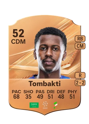 Tombakti - 52 - Rare EA FC 27 card