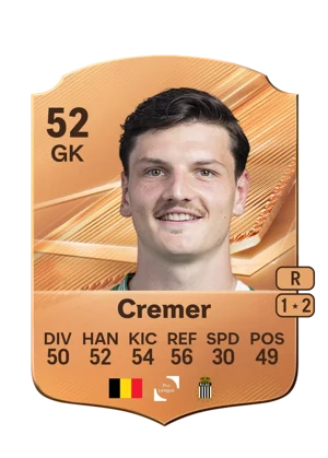 Cremer - 52 - Rare EA FC 27 card