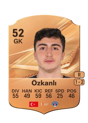 Özkanlı - 52 - Rare EA FC 27 card