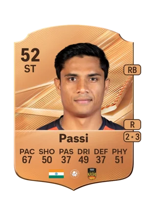 Passi - 52 - Rare EA FC 27 card