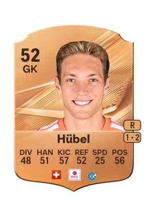 Hübel - 52 - Rare EA FC 27 card