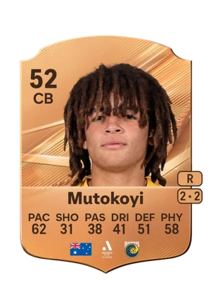 Mutokoyi - 52 - Rare EA FC 27 card