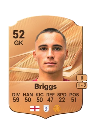 Briggs - 52 - Rare EA FC 27 card